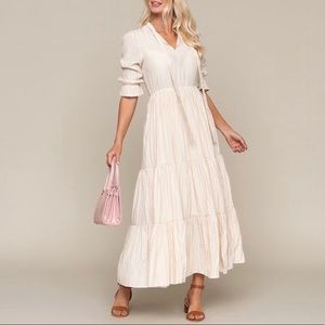 DownEast ~ Romantic Boho maxi dress